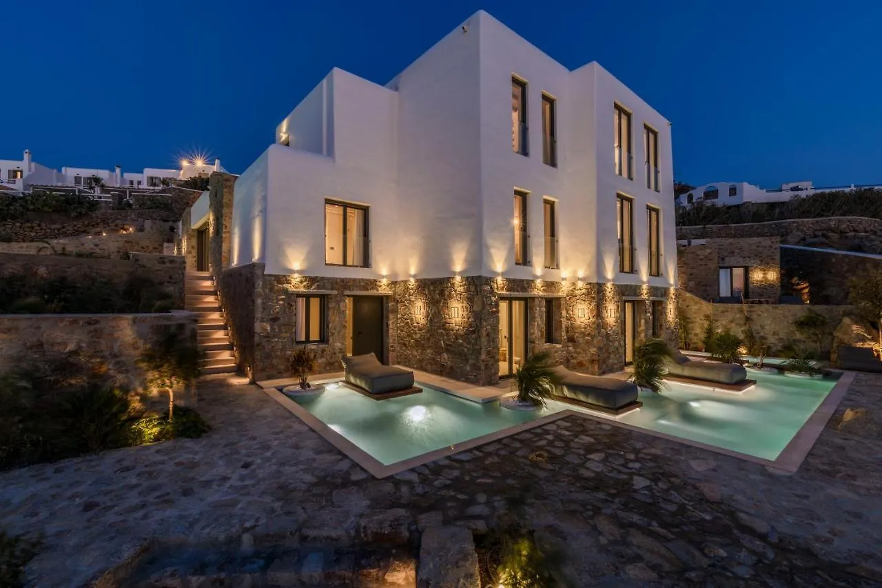 Muse Mansion By Whitelist Mykonos Villa Ornos  Yunanistan