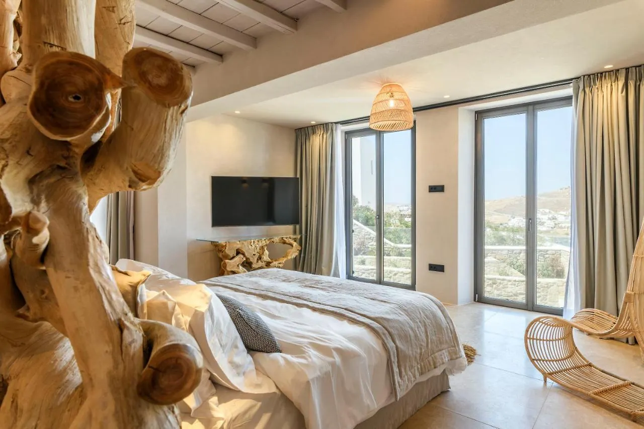 Muse Mansion By Whitelist Mykonos Villa Ornos  Yunanistan