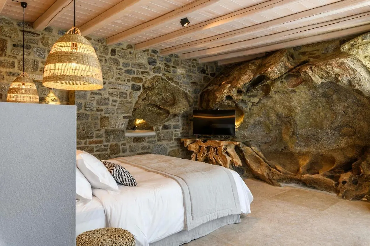 Muse Mansion By Whitelist Mykonos Villa Ornos  Yunanistan